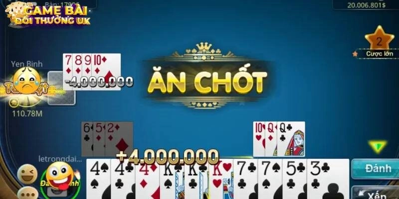 Ăn cây chốt là gì? Ý nghĩa của lá bài chốt trong bài phỏm