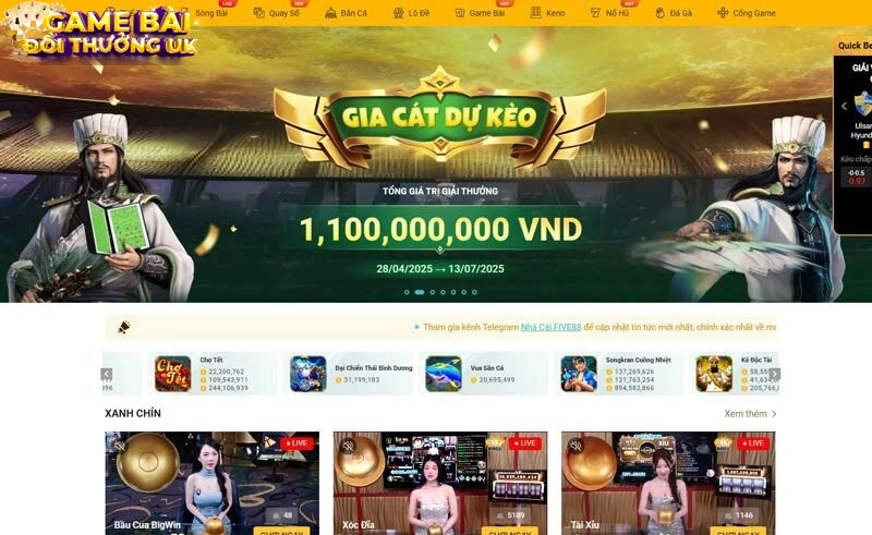 Cẩn thận kiểm tra để luôn truy cập đúng Five88