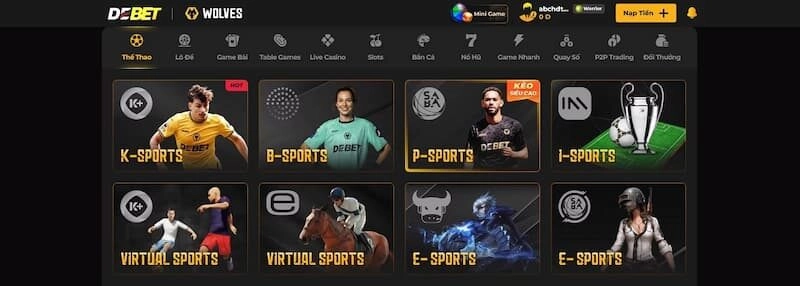 đăng nhập nhà cái Debet 